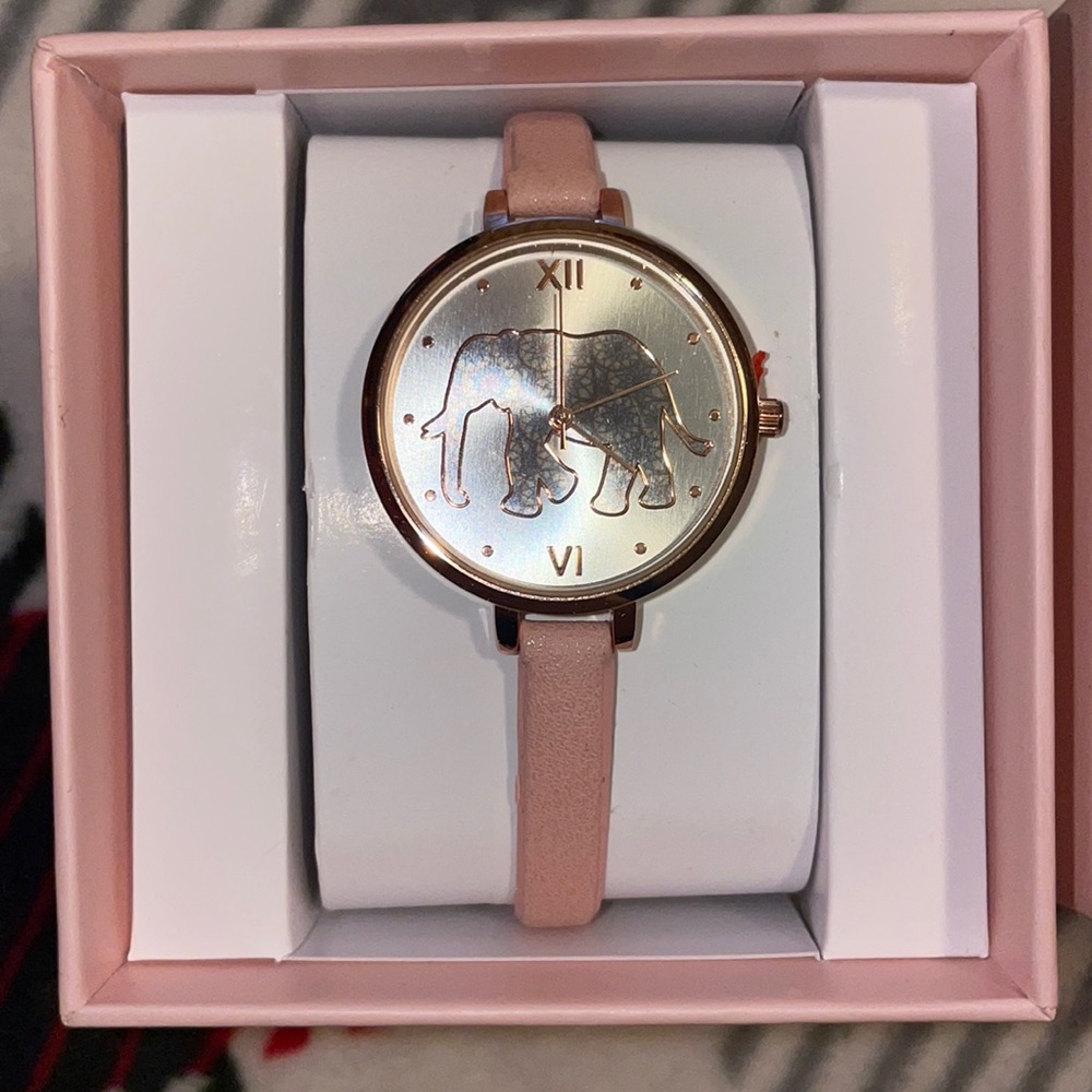 Pink Elephant Wristwatch